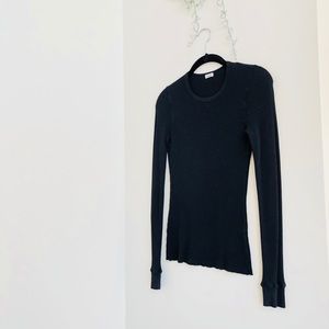 Splendid black long sleeve thermal